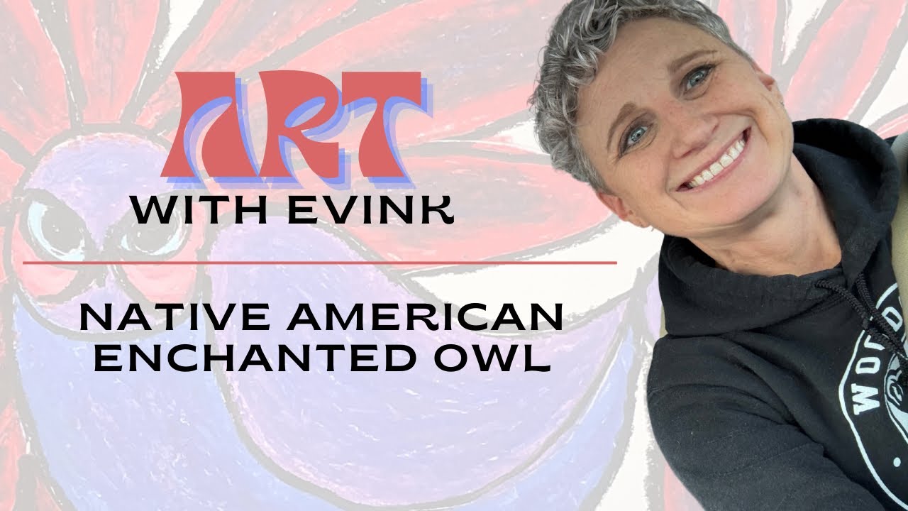 Elementary Art Lesson: Native American Enchanted Owl
