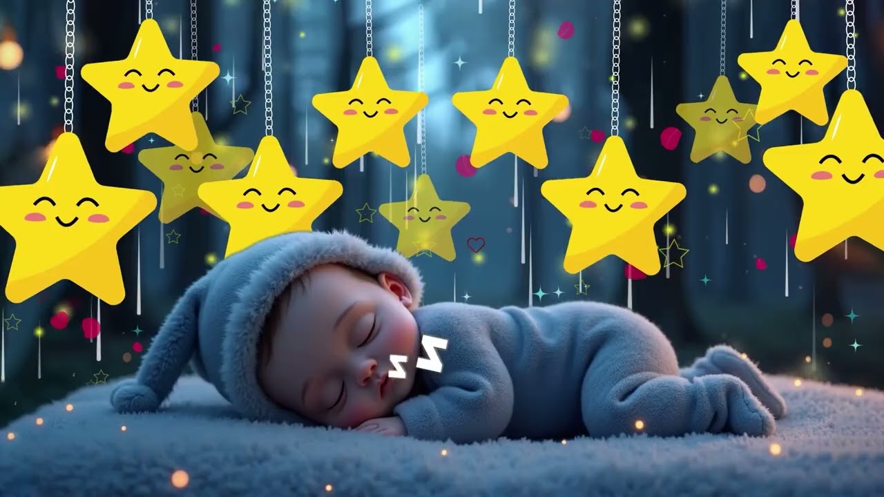 Soothing Mozart Brahms Lullaby 🎶 Baby Sleep Fast 🌛 Overcome Insomnia ✨ Sleep Instantly Tonight