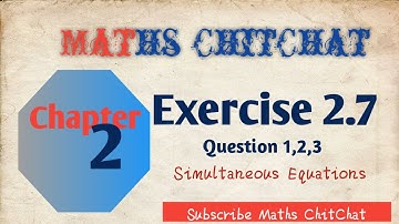 Simultaneous equations in urdu | Maths 10 PTB Chapter No 2 Exercise No 2.7 Question No 1,2,3