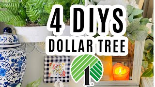 🌷4 DIYS SPRING DOLLAR TREE DECOR CRAFTS 🌷Home Sweet Home ep 15 Olivias Romantic Home DIY