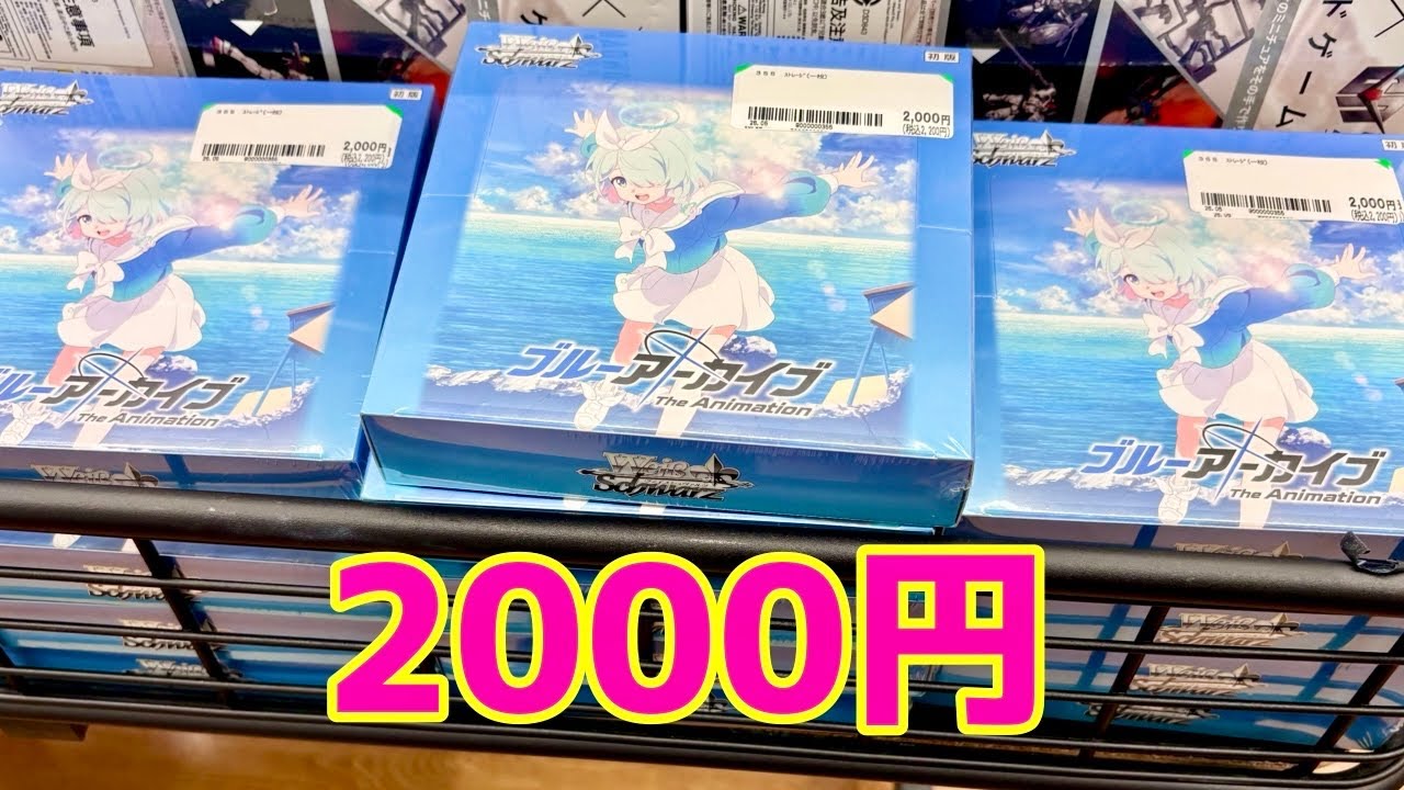 ヴァイス】ブルアカのボックスが2000円！安い！［ブルーアーカイブ
