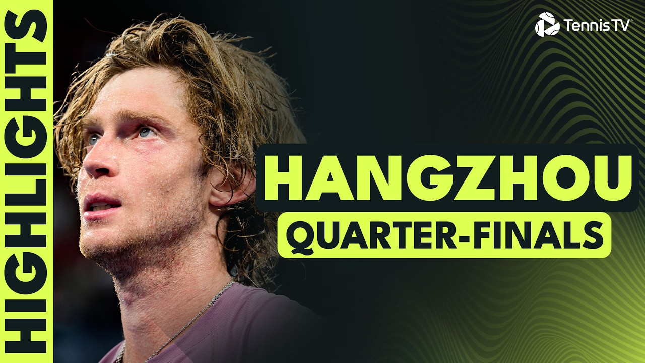 Rublev, Medvedev & Bu Feature in Quarter-Finals 👀 | Hangzhou 2026 Highlights