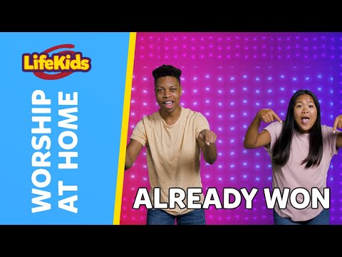 ALREADY WON | Worship at Home With LifeKids