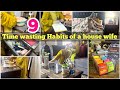 9 time wasting habits holding you back as a housewife  how to be a best  homemaker