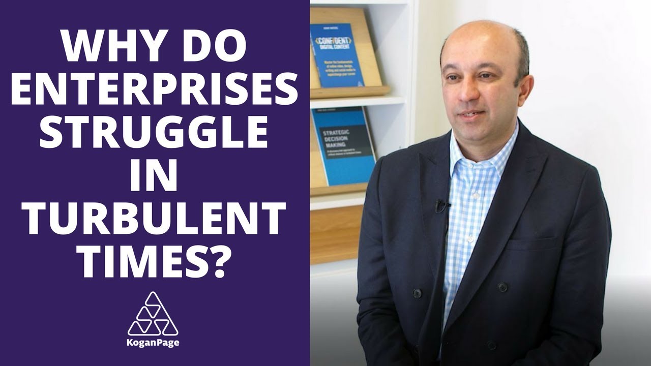 Why do enterprises find it difficult to adapt in turbulent times? Ben