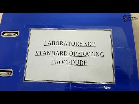 How to make and maintain effective lab standard operating procedure file.SOP File.(In Hindi & Urdu)