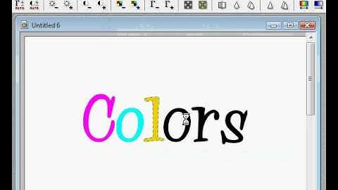 Different color text that glows on photofiltre!!:]