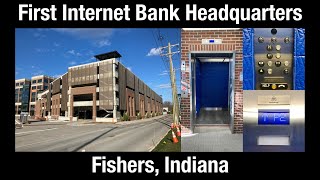 NEW ThyssenKrupp Endura MRL Hydraulic Elevator/Lift - First Internet Bank HQ Garage - Fishers, IN