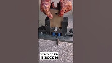 Hydraulic round bar cutting machine made in China #cncmill #machine #cnc #factory