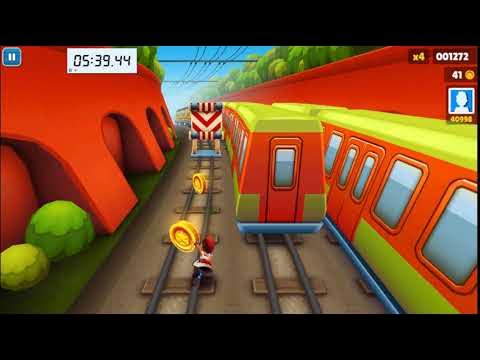 É inscrivel a primeira versão do Subway Surfers 1.0.1 de 2012! 