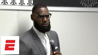 [FULL] LeBron James I Promise School grand opening press conference | ESPN