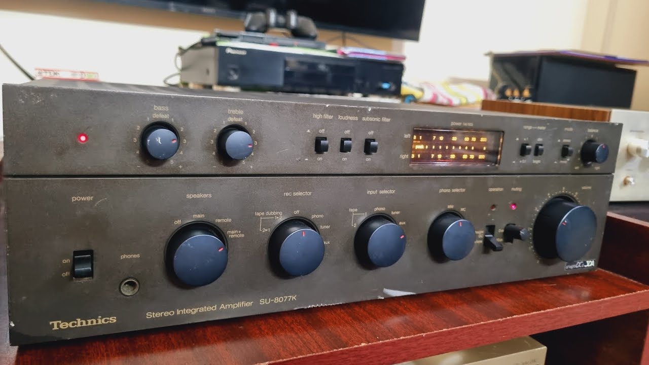 Technics Stereo Integrated Amplifier SU-8077k/For Sale/Infinity