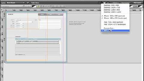 Delve into FileMaker 12 - Interface - Screen Stencils and Explicit Layout Width