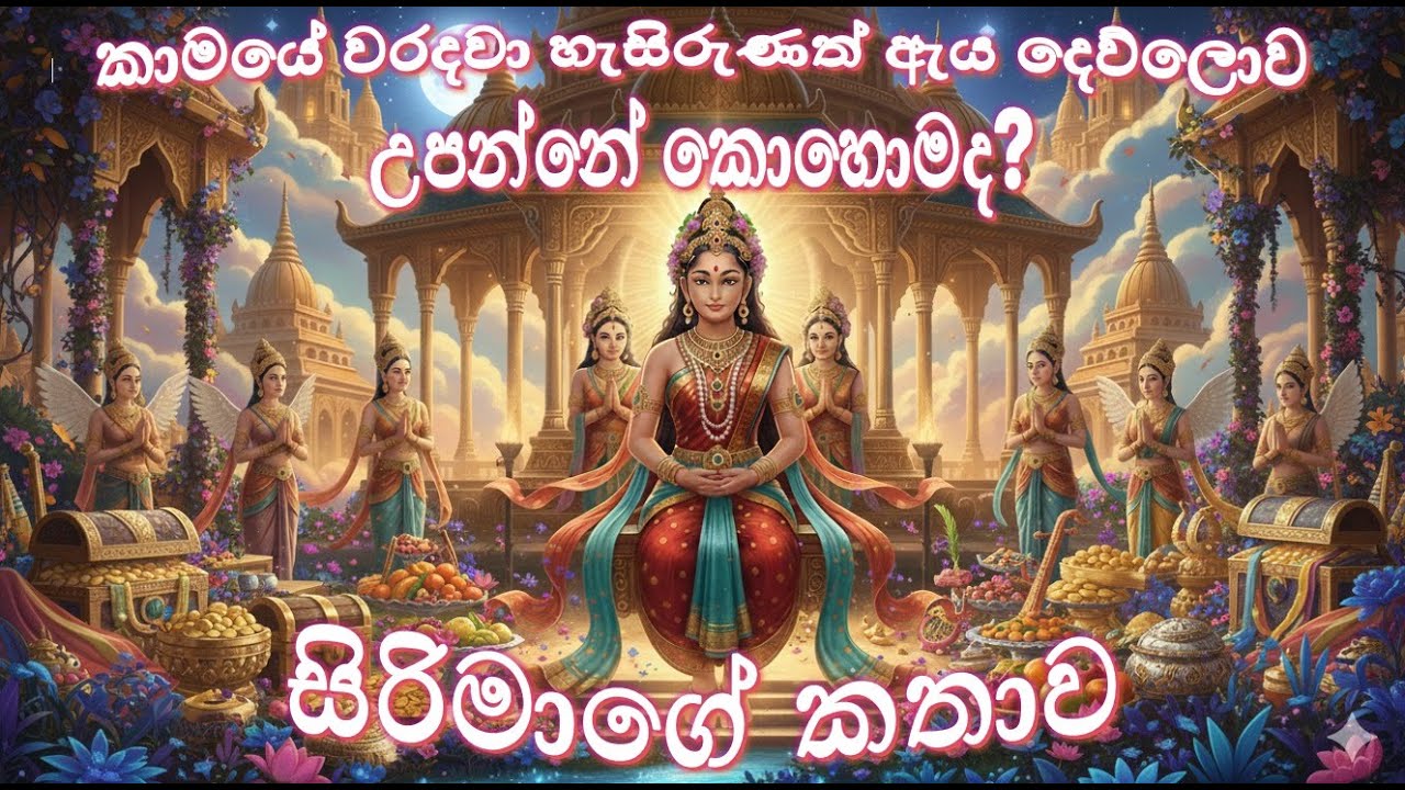 සිරිමා විමාන වස්තුව | Sirima Vimana Vasthu | Dharma Charika