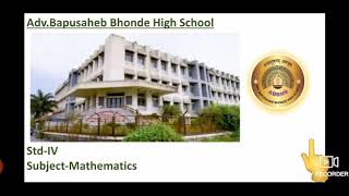 Std -IV.   Subject- Maths Topic -Coins and Notes
