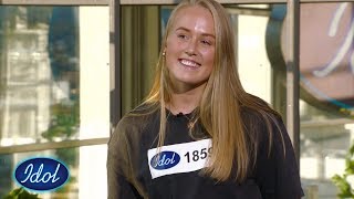 Katarina spør Forsvaret om tillatelse til å ta med Vilde på audition! | Idol Norge 2020