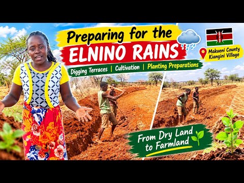 🌧️ Before the Rains Come: Digging Terraces & Preparing Our Farm | Rural Kenya