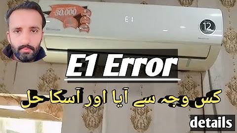 Dawnlance inverter Ac E1 Error problem and solution(Complete details)