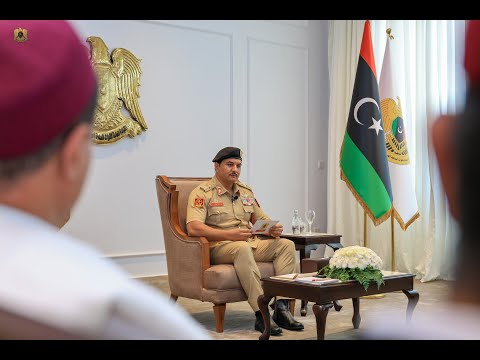 كلمة نائب القائد العام الفريق أول ركن صدام حفتر خلال لقائه بع مد ومشايخ وأعيان قبائل أولاد علي