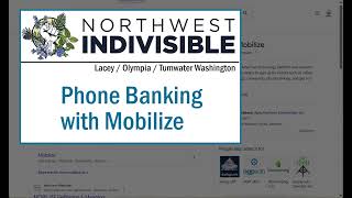 Using Mobilize to find phone banking opportunities