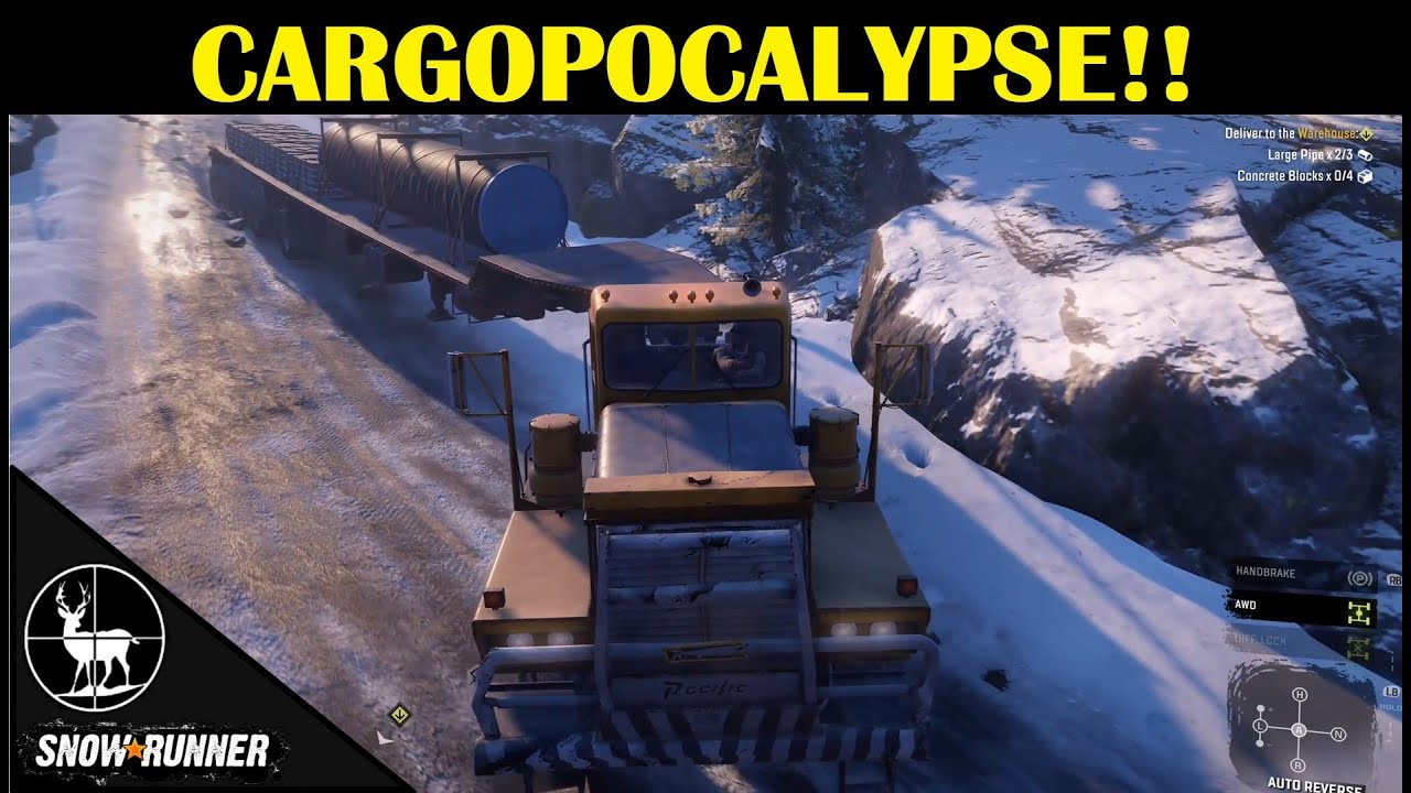 Cargopocalypse Part 1 | New Alaska Contract | SnowRunner