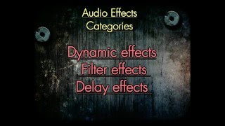 Audio Effects (with examples)