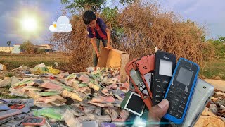 Good Day!! Find broken phones, thrown in the trash pile #restoration #Nokia 105 2015 #repair