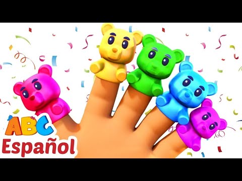A Bebés Contentos | Familia de dedos de ositos de goma | Canciones Infantiles