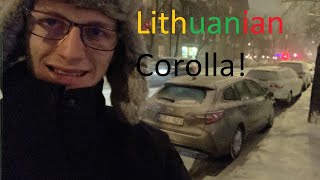 Late for my rental car in Lithuania!