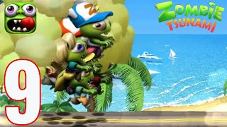 Zombie Tsunami - Gameplay Walkthrough Part 9 - 52 Brains New Record (iOS, Android).