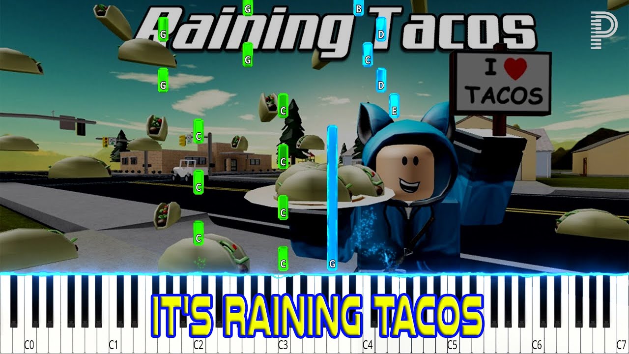 Raining Tacos ROBLOX (♫ Music Video with Lyrics ♫)