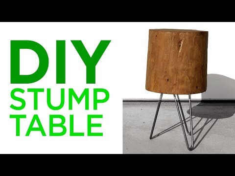 Video: Stump Table: Tavolino In Canapa Con Radici E Tavole Fai-da-te, Opzioni Da Tavolo