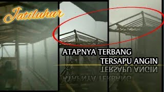 HATI-HATI!!!pemancing terjebak badai angin di waduk jatiluhur