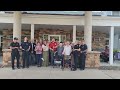 The landmark of fridley ribbon cutting