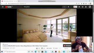 Inside an $80,000,000 Futuristic Glass Mega Mansion With Hidden Time Capsules reactio part 1