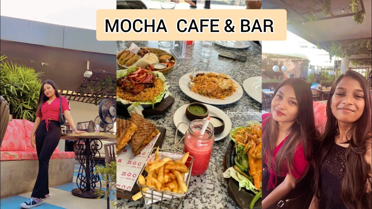MOCHA CAFE & BAR The Best Rooftop in Ranchi 🥰 vlog 4 Ranchi 