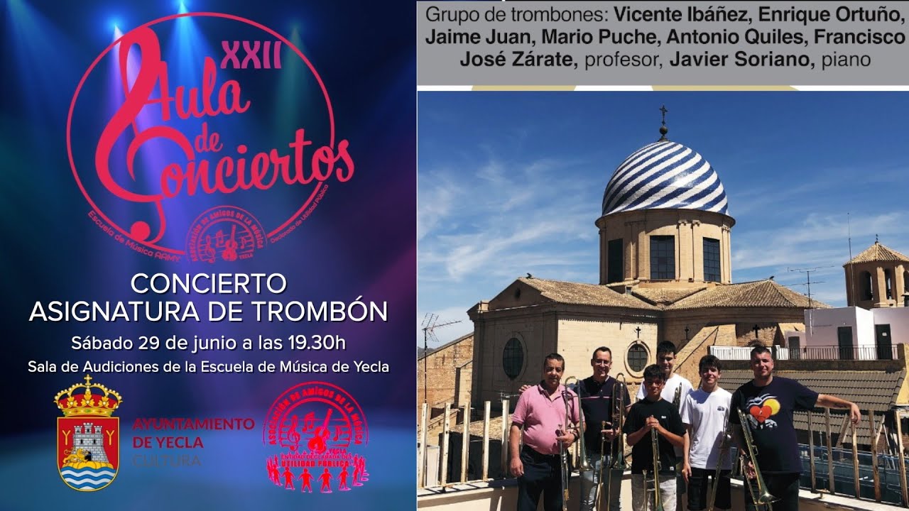 XXII Ciclo “Aula de Conciertos”. Concierto Asignatura de Trombones.