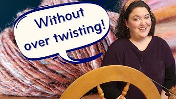 Spinning Singles Yarn With Consistency - A Tutorial from Start to Finish!