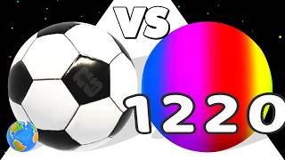 LEVEL UP BALLS /vs BALL RUN MERGE AND DESTROY ∞ ASMR Gameplay Android iOS ✦ Ball Run 3D Merge Master screenshot 1