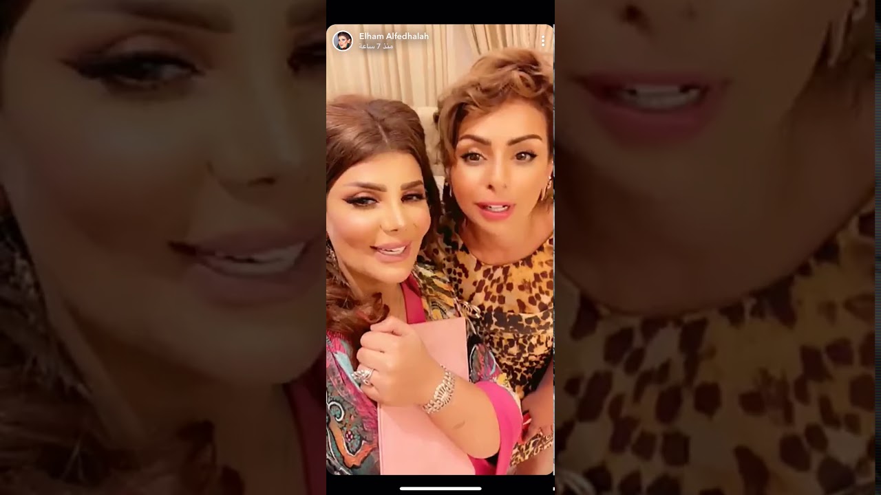 استقبال إلهام الفضاله لحفيدتها الأولى 🤱🏼👧🏻🌸🧁