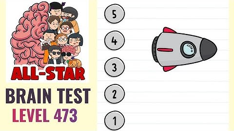 Brain Test All Star Level 473 | Time to lift off! | Walkthrough