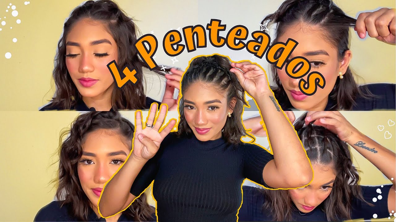 4 PENTEADOS PARA QUEM ESTÁ NA TRANSIÇÃO CAPILAR | Ou para o day after ( cabelo ondulado 2abc )
