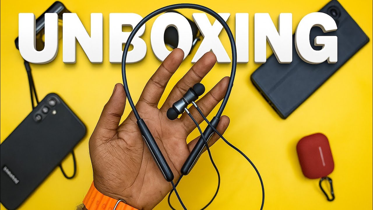 "Wireless Neckband Earphones Unboxing & Full Review 🔥 | Best Budget Bluetooth 