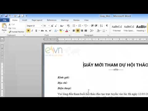 #1 Tạo, nhập và lưu văn bản với Word 2010 Mới Nhất