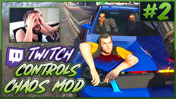 Twitch Controls GTA V Chaos! 1440p (Chat Randomly Mods The Game) #2 - S02E02