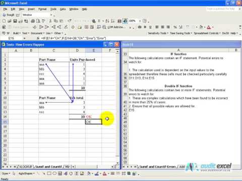 Find all the IF functions in Excel. Link to Excel Auditing Course below
