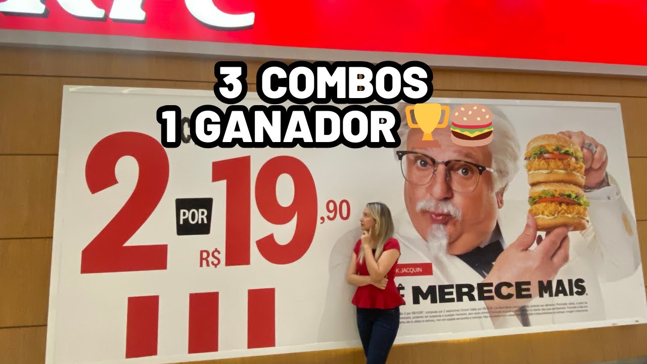 ¿Cuál es más barato y sabroso? Burger King vs KFC vs Popeyes 💸🍔