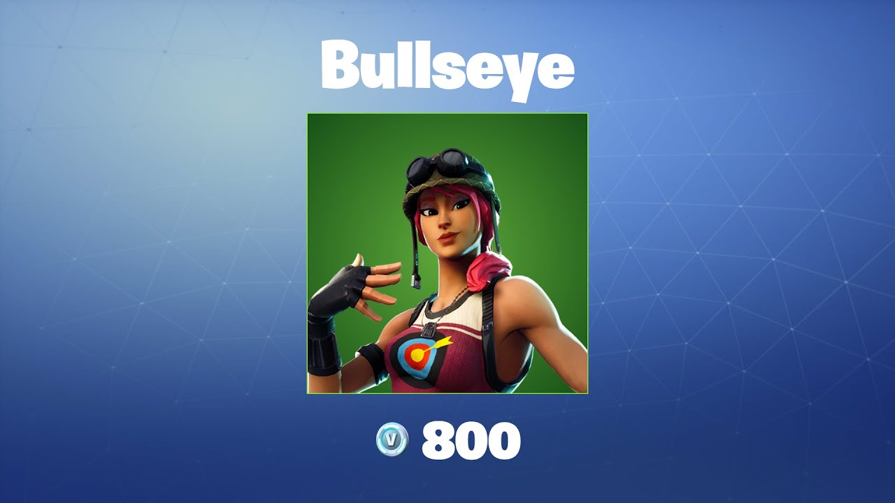 Bullseye Fortnite Outfitskin Youtube