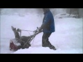 Toro SnowMaster 824 End of Driveway - Blizzard Jan 2016