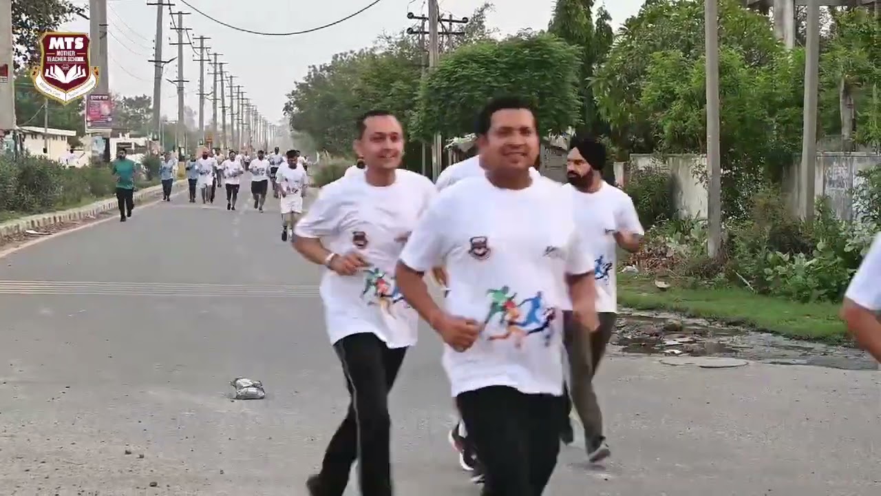 MTS RUNATHON 2023 | MOTHER TEACHER SCHOOL | BARNALA CYCLING CLUB